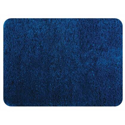 MSV Badkamerkleedje|badmat voor op vloer - - 50 x 70 cm Blauw