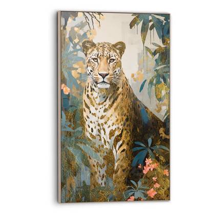 Art Frame Gold Cat 118x70 cm