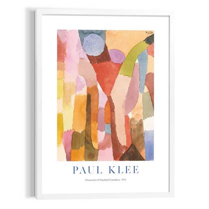 Schilderij Kunst Paul Klee I 70x50 cm Hout