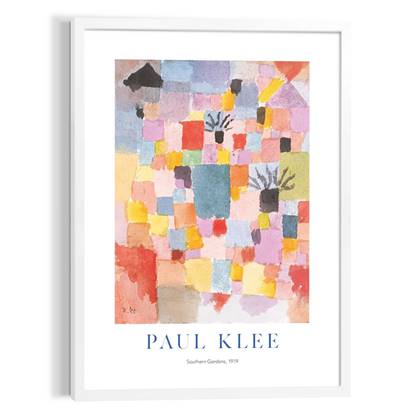 Schilderij Kunst Paul Klee II 70x50 cm Hout