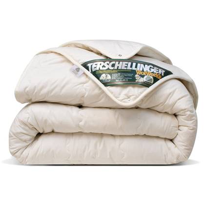Terschellinger Wolweelde - Wollen 4-Seizoenen Dekbed - 240x220cm Crème