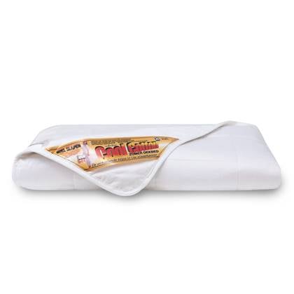 Cool Cotton - 100% Katoenen Zomerdekbed - 260x220cm Wit