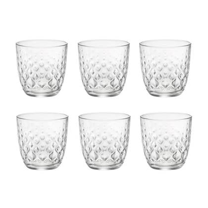 Bormioli Rocco Glazen Glit - Transparant  295 ml - 6 stuks