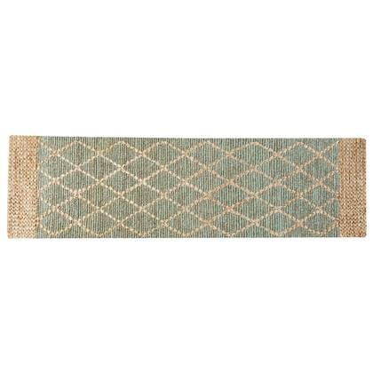 Beliani-TELLIKAYA-Laagpolig vloerkleed-Beige-80 x 300 cm-Jute
