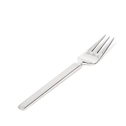 Alessi Gebaksvork Dry - 4180|16 - door Achille Castiglioni Zilver