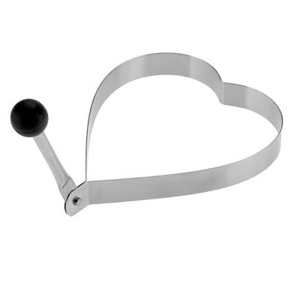 Westmark Ei Bakring hart - 2 stuks Zilver