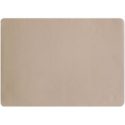 ASA Selection Placemat - Leather Optic Fine - Stone - 46 x 33 cm