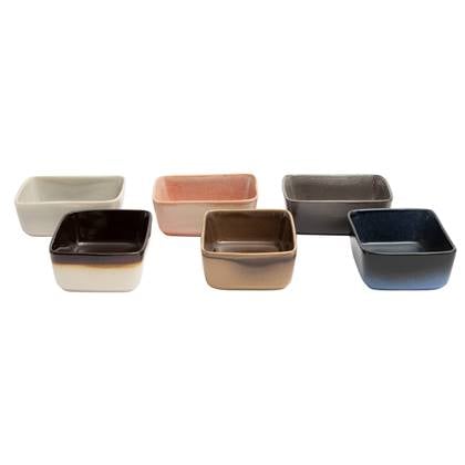 Cookinglife Studio Tavola Dipschaaltjes Earth 10 x 8 cm - 6 stuks