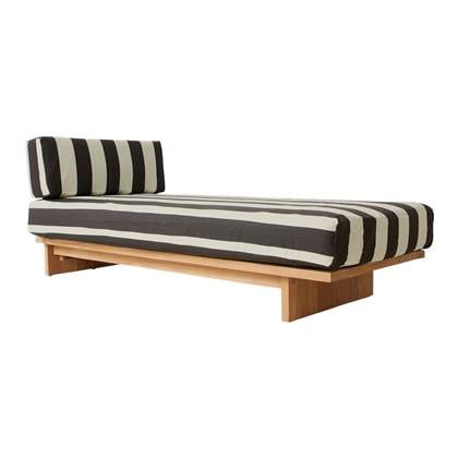 HKliving Teak Daybed - Straciatella