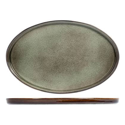 Cosy & Trendy Serveerschaal Quintana Green - 36 x 24 cm