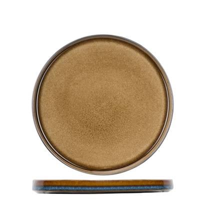 Cosy & Trendy Ontbijtbord | Dessertbord Quintana Amber ø 22 cm Bruin