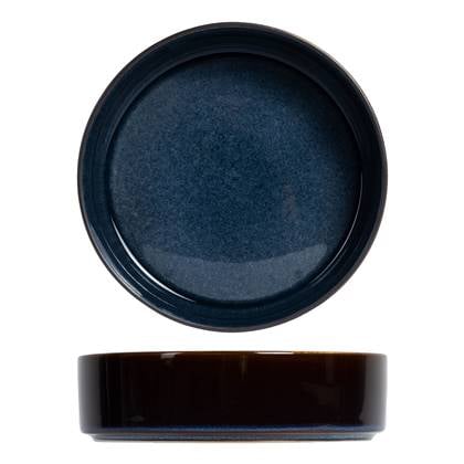 Cosy & Trendy Diep Bord Quintana Blue ø 23 cm Blauw
