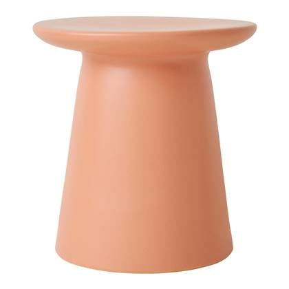 HKliving Earthenware Bijzettafel M - Peach