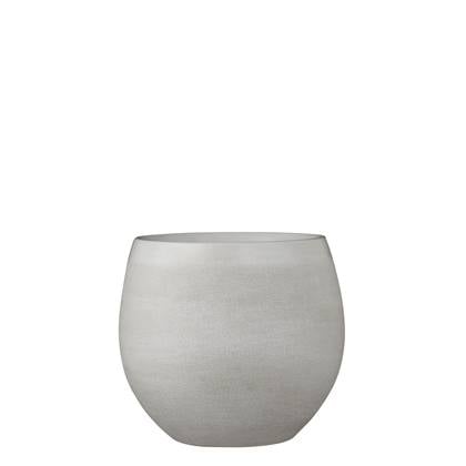 Mica Decorations Douro Bloempot - H20 x Ø 23 cm - Off White Crème