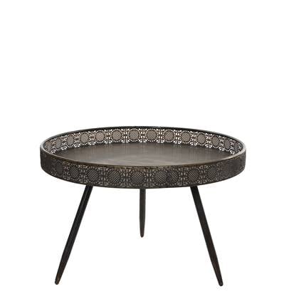 Mica Decorations Lagune Salontafel Ø70 cm Brons