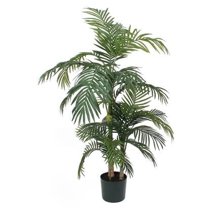 Mica Decorations Areca palm Kunstplant - H150 x Ø100 cm - Groen