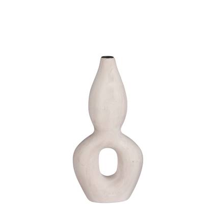 Casa Vivante Dago Kandelaar L16,5 x B8 x H35 cm Wit