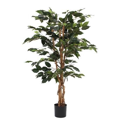 Mica Decorations Ficus Kunstplant - H105 x Ø60 cm - Groen