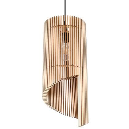 Sollux Hanglamp Alexia Ø 21 cm hout afbeelding