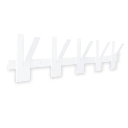 Gorillz Incision - Wandkapstok - 10 kapstokhaken - Wit