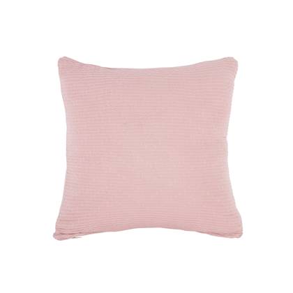 present time - Cushion Zigzag Knitted Roze