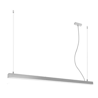 Bussandri Hanglamp minimalistisch - Kunststof - Grijs afbeelding