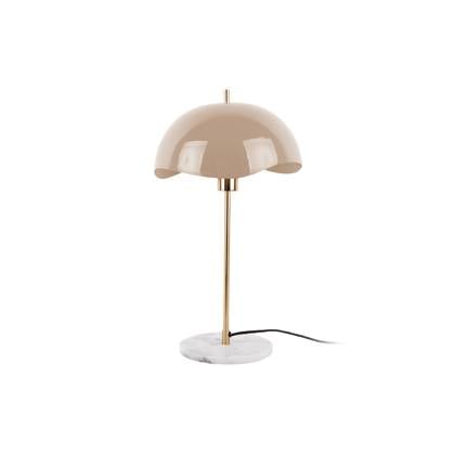Leitmotiv - Table Lamp Waved Dome Bruin