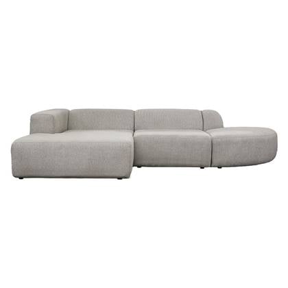 4X6 SOFA X6 modulaire hoekbank K links melange - 315 cm Beige