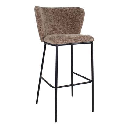 Kick barkruk Bo - Taupe Bruin
