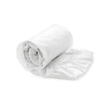 Heckett & Lane Hoeslaken Elementi Katoen Satijn 40cm Hoekhoogte white Wit