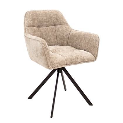 Kick draaistoel Luc - Champagne Beige