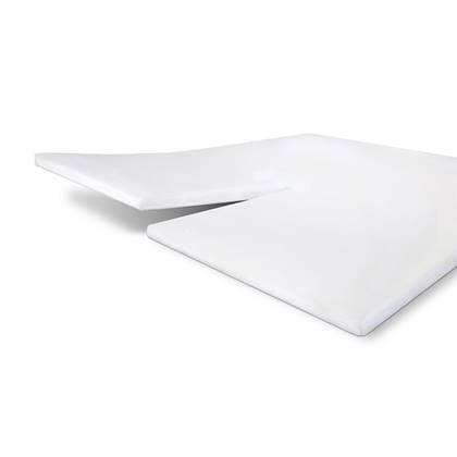 Walra - Hoeslaken Jersey Stretch Split-topper - 160x220 - Wit