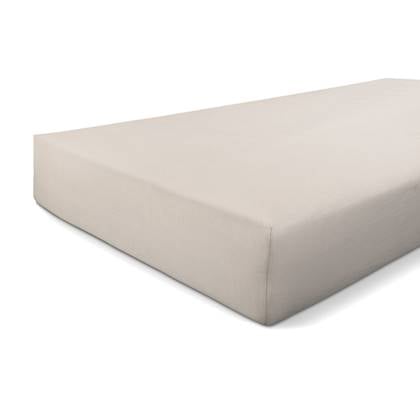 Walra - Hoeslaken Jersey Stretch - 80x200|210 - Zand Beige
