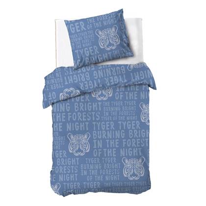 Dindi Home - Dekbedovertrek Wild Fairytales - 140x220 - Blauw