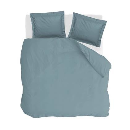 Walra - Dekbedovertrek Forever Cotton - 200x220 - Zeeblauw Wit