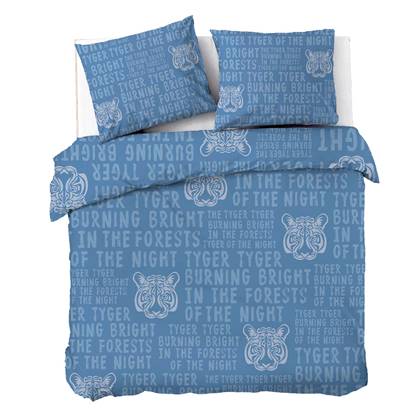 Dindi Home - Dekbedovertrek Wild Fairytales - 200x220 - Blauw