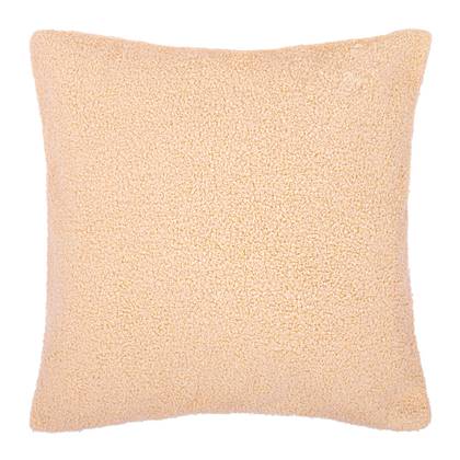 QUVIO Sierkussenhoes teddy - 45x45cm - Bruin
