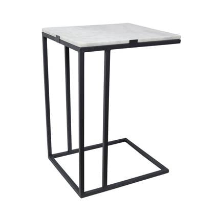 LOFT42 Marble Laptoptafel - Metaal - Marmer - 55x35x40
