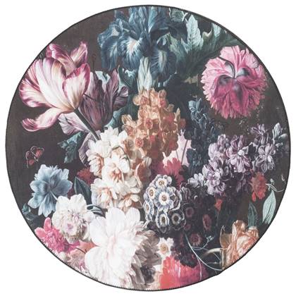 Vloerkleed Flores Rond ø120 cm Multicolor