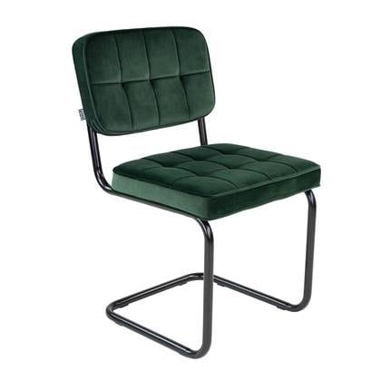 Kick buisframe stoel Ivy - Donker Groen