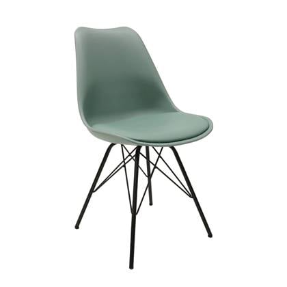 Kick kuipstoel Metal Luuk - Mint Groen