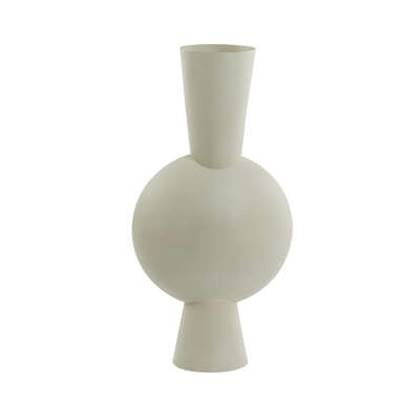 Light & Living Light&living Vaas 19x14,5x61,5 cm KAVANDU licht Grijs