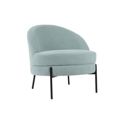 Leitmotiv - Chair Noble Teddy Curl Blauw