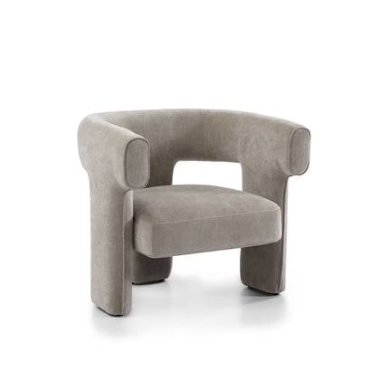 Bronx71 Scandinavische fauteuil Bibi chenille Taupe