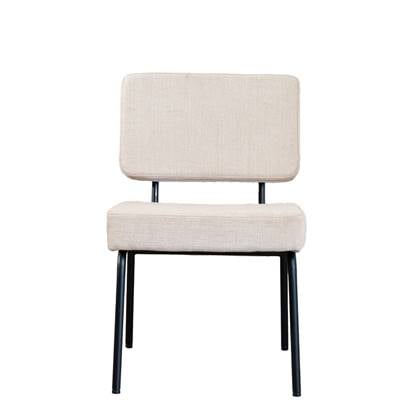 Bronx71 Scandinavische eetkamerstoel Espen gerecyclede stof Beige