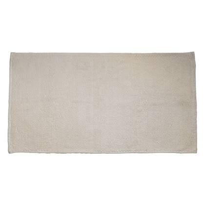 Giga Meubel  Badmat Rechthoek - Beige Katoen - 60x110x1cm - Jovi