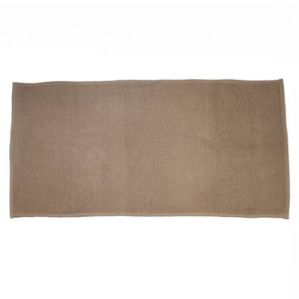 Giga Meubel  Badmat Rechthoek - Taupe Katoen - 60x110x1cm - Jovi