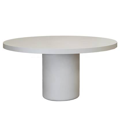 Giga Meubel - Eettafel Rond Beige 120cm - Eco Composiet - Eden