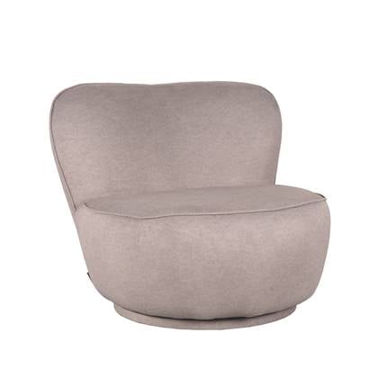 LABEL51 - Fauteuil Bunny - Soft Taupe Explore Bruin