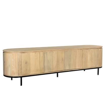 Noor Natural 210cm Bruin, Zwart